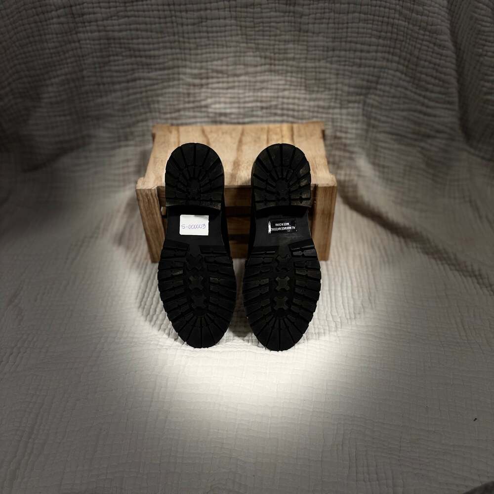 DV by Dolce Vita Crisp Black Lug Sole Penny Loafers - Picture 2 of 2